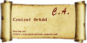 Czeizel Arkád névjegykártya
